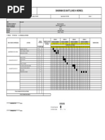 Fo-Ga-020 Diagrama de Gantt Lunes A Viernes