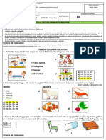 Evaluacion Del Primer Quimestre (Ingles) 7mo Egb.