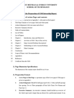 CSSI - Report Format