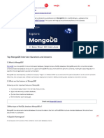 Top 80+ MongoDB Interview Questions and Answers - 2024