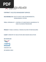 Appendix 07 - Control of Substances Hazardous To Health Procedure V10