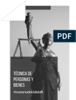 Personas y Bienes