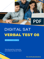 DSAT English 2-Module Test 8