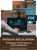 Domain Escalation