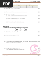 Chemistry Paper 2 Selangor 2022 (Q1)