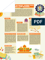 Orange and Cream Playful and Illustrative Portrait University Research Poster