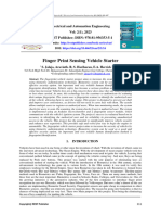 Finger Print Sensing Vehicle Starter 2