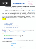 Atomic Structure Study Material