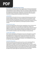 5S Model in Lean Manufacturing at Toyota Updated