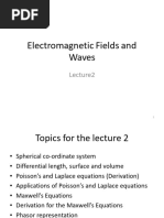 Electromagnetic Fields and Waves