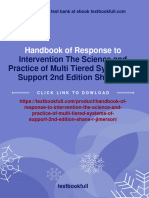 Get Handbook of Response To Intervention The Science and Practice of Multi Tiered Systems of Support 2nd Edition Shane R. Jimerson Free All Chapters