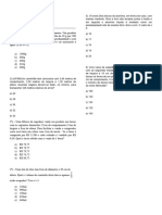 Exercício 1 Terceiro Ano Anchieta