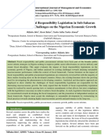 Evaluation of Fiscal Responsibility Legislation in Sub-Saharan Africa.