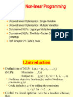 Chapter 9st - Non-Linear Programming