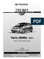 Yaris (RHD) : Toyot A Na Viga Tion System