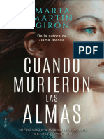 Cuando Murieron Las Almas. Marta Martín Girón