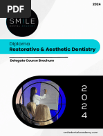 POSTGRADUATE DIPLOMA RESTORATIVE & AESTHETIC Course Outline