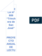 Proyecto de Lectura 7º 2022