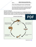 Mosquito Controland Pesticides