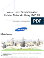 System Level Simulations For Cellular Networks Using Matlab