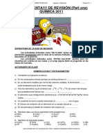 QUÍMICA Repaso 2011 Guía 1 No Choice Part 01