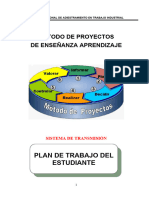 Formato - Plan Del Estudiante Reparar Mecanismo de Embrague