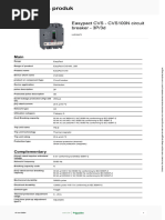 Schneider Electric - EasyPact-CVS-MCCB - LV510471