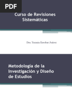 Curso de Revisiones Sistemáticas