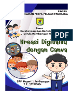 Modul Projek - KREASI DIGITALKU DENGAN CANVA - Fase D