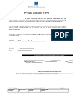 MSI Privacy Consent Form