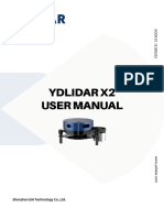 YDLIDAR X2 Lidar User Manual V1.3 (240124)