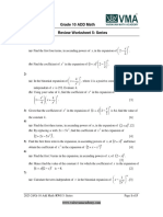 Binomial Series Rws