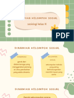 Dinamika Kelompok Sosial - Sosiologi