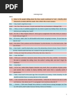 PATHWAY To ENGLISH 3 - KM-Listening Script-Listening Script Pathway 3