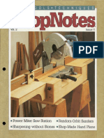 ShopNotes #11 (Vol. 02) - Power Miter Saw Station - Text