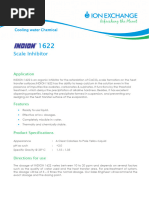 Scale Inhibitor: Cooling Water Chemical