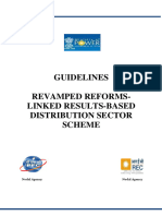 Draft Guidelines of New Scheme