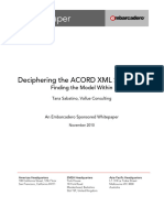 Whitepaper Deciphering The Acord XML Standard