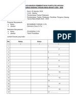 Daftar Hadir Musyawarah Pembentukan Pengurus Karang Taruna TA. 2024