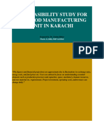 Pre-Feasibility Study Pet Food Manufacturing Pakistan