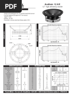 Focal Woofer Audiom 12ax