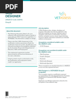 Information Sheet - Web Designer