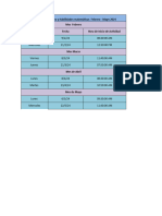 Calendario de Lectura y Matemáticas Febrero - Mayo 2024