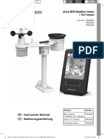 Manual de Utilizare Statie Meteo 7 in 1 4-Day 4cast WLAN Bresser 7003200