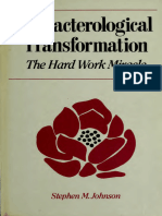 Johnson, Stephen M - Characterological Transformation, The Hard Work Miracle