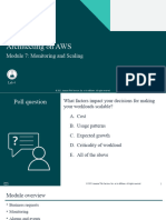 Mod 7 Monitoring and Scaling