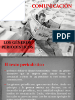 Los Géneros Periodísticos