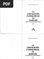 Hernández, A. (2005) La Conciliación Extrajudicial en Derecho