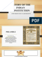 History of The Indian Constitution