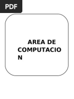 Plan Curricular Anual - Computacion